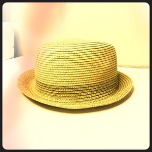 Women’s Gap Straw Fedora Hat size M/L